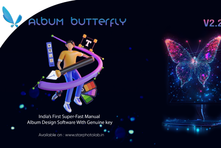 Album Butterfly - Fastest Album Designing Software