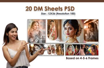 20 Sheets DM PSD 12x36